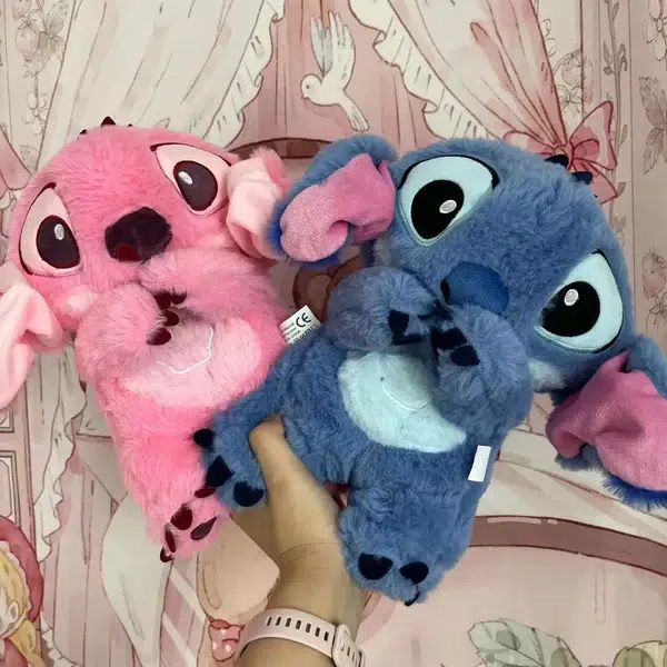 Peluche Stitch Relajante Rosa